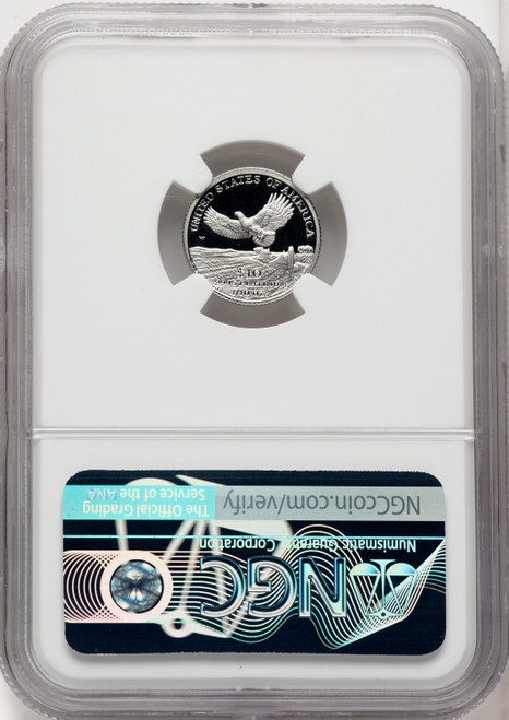 2000-w $10 Tenth-Ounce Platinum Mike Castle NGC PF70