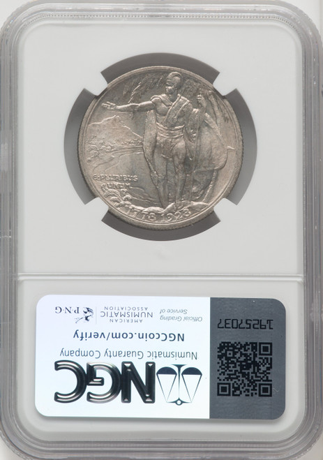 1928 50C Hawaiian Commemorative Silver NGC MS65