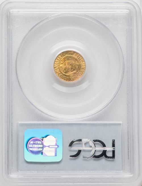 1915-S G$1 PAN-PAC Gold Dollar Commemorative Gold PCGS MS65