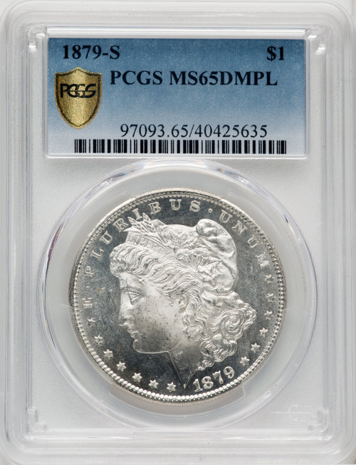 1879-S $1 DM Morgan Dollar PCGS MS65