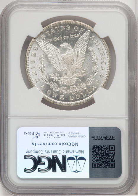 1893-CC $1 Morgan Dollar NGC MS63+