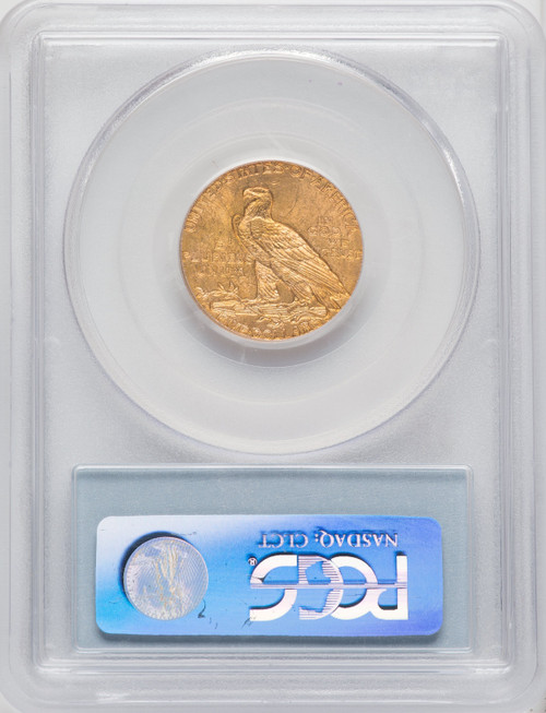 1911-S $5 Indian Half Eagle PCGS MS63