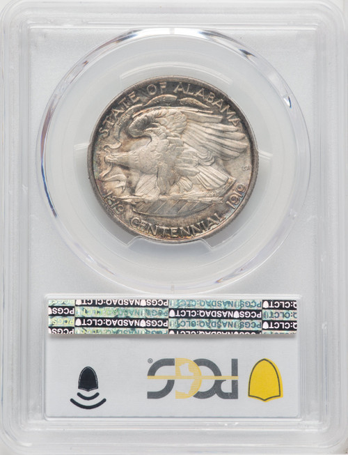 1921 50C Alabama Commemorative Silver PCGS MS66