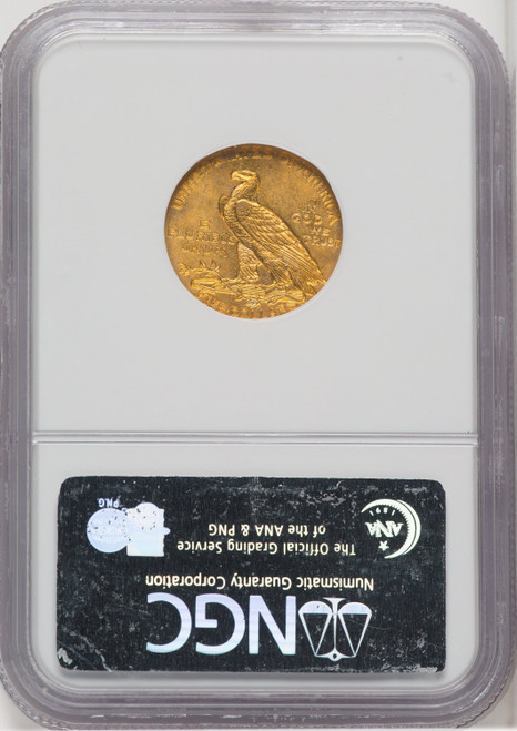 1908 $5 Indian Indian Half Eagle NGC MS64