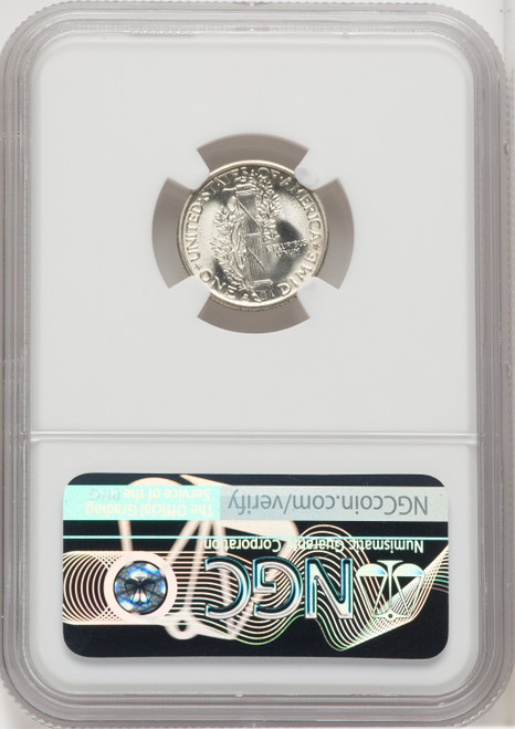 1937-S 10C FB CAC Mercury Dime NGC MS67