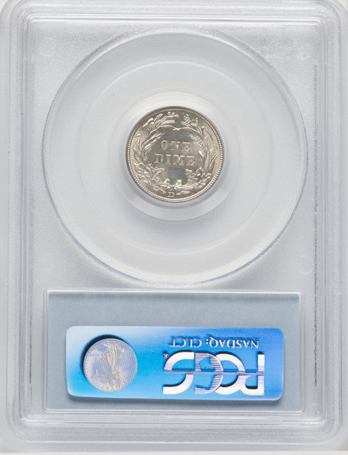 1906-D 10C Barber Dime PCGS MS64