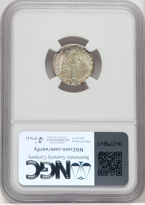 1928-S 10C FB Mercury Dime NGC MS65