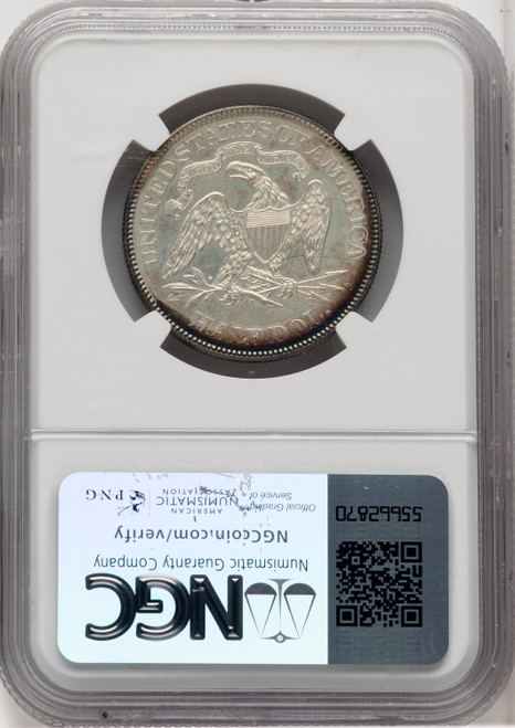 1873 50C ARROWS Proof Seated Half Dollar NGC PR64