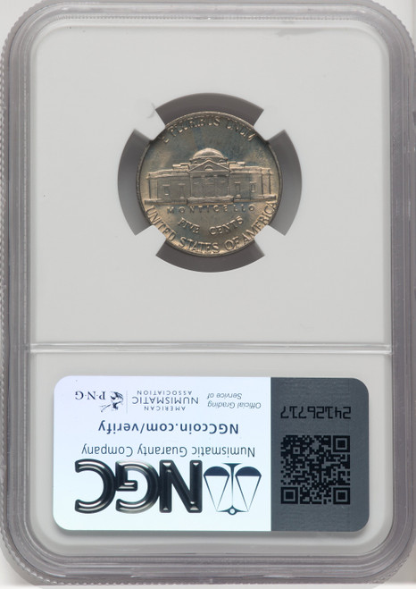 1972 5C FS Jefferson Nickel NGC MS67