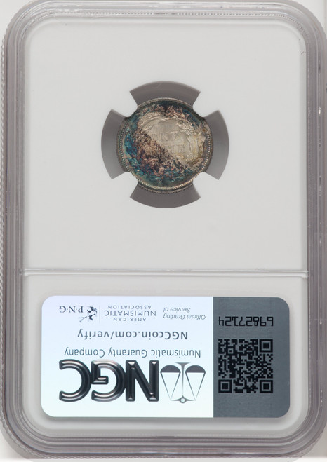 1881 10C Seated Dime NGC MS67