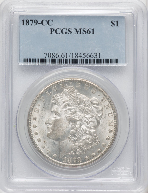 1879-CC $1 Morgan Dollar PCGS MS61