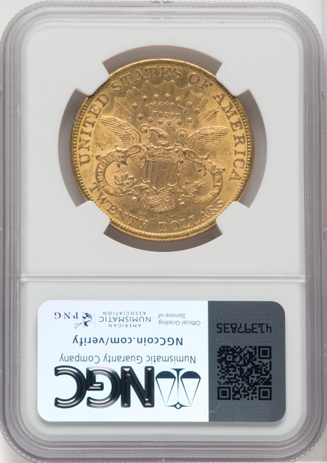 1888 $20 Liberty Double Eagle NGC MS62