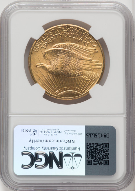 1926 $20 Saint-Gaudens Double Eagle NGC MS66