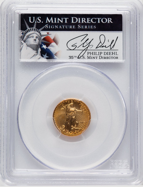 2013 $5 Tenth-Ounce Gold Eagle PCGS MS70