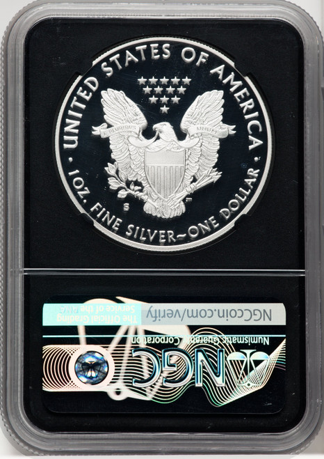 2018-S S$1 Silver Eagle First Strike NGC PF70