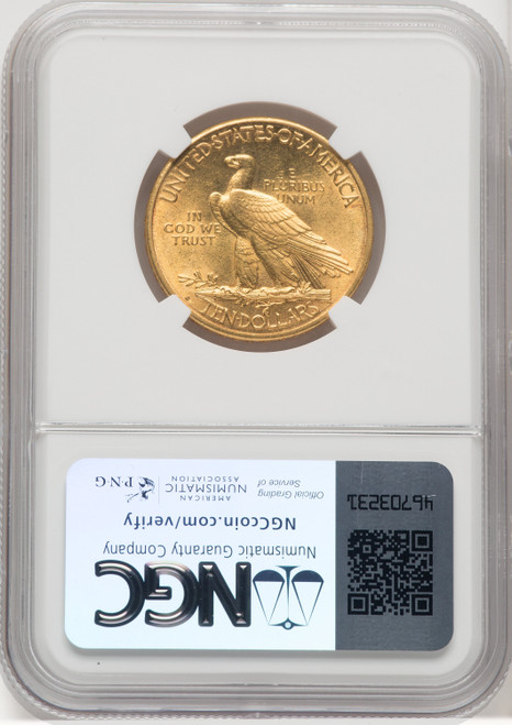 1913-S $10 Indian Eagle NGC MS63