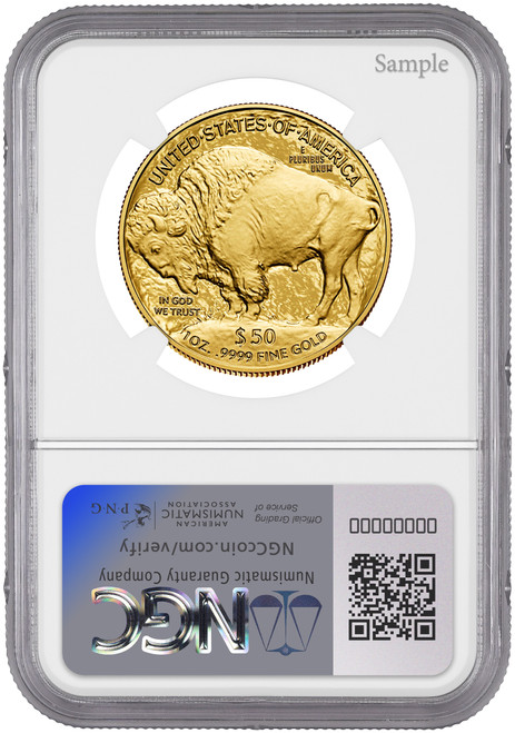 2024-W $50 One Ounce Gold Buffalo First Day of Issue NGC PF70 UCAM