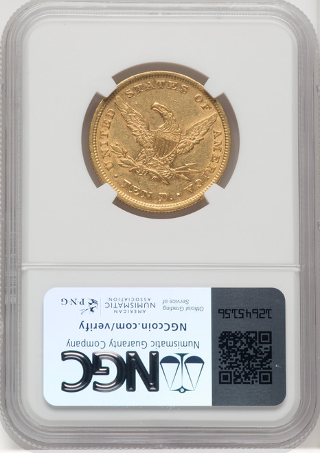 1852 $10 Liberty Eagle NGC AU53