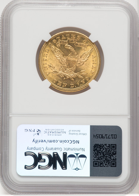 1895-S $10 Liberty Eagle NGC MS61