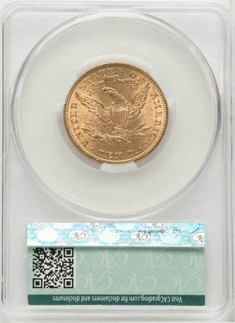 1901 $10 Liberty Eagle CACG MS62