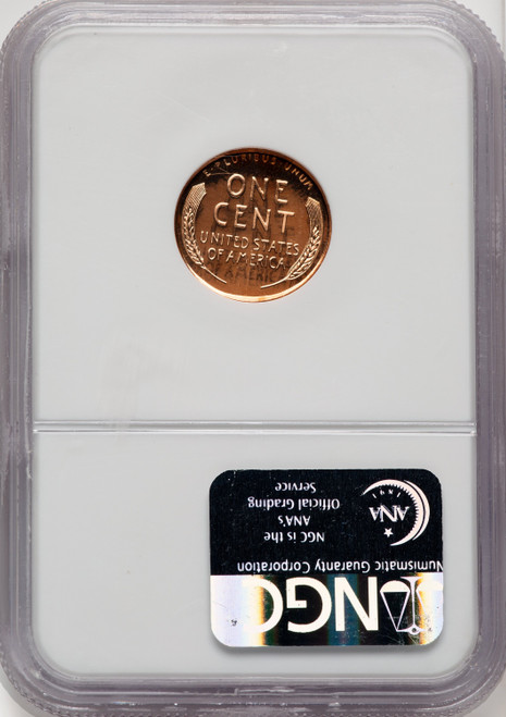 1958 1C Proof Lincoln Cent NGC PR69