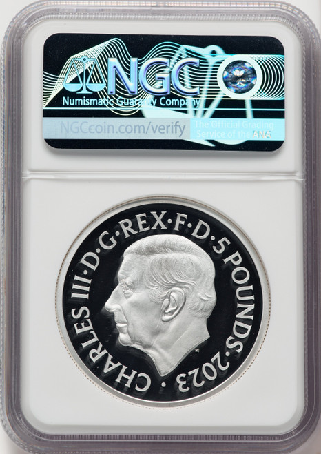 Charles III silver Proof  Luke Skywalker & Princess Leia  5 Pounds (2 oz) 2023 PR69 Ultra Cameo NGC World Coins NGC MS69