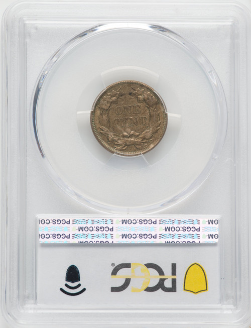 1857 1C Flying Eagle Cent PCGS MS62