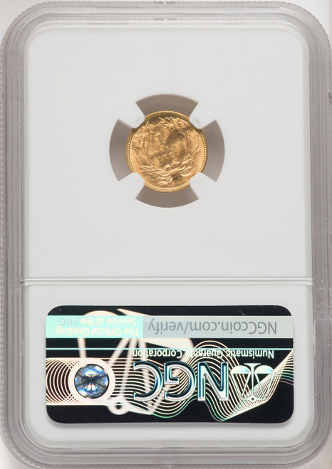 1889 G$1 Gold Dollar NGC MS66