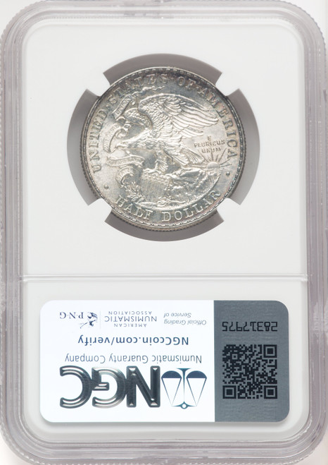 1918 50C Lincoln Commemorative Silver NGC MS66+