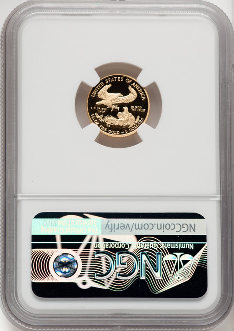 2014-W $5 Tenth-Ounce Gold Eagle NGC PF70