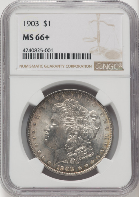 1903 $1 Morgan Dollar NGC MS66+
