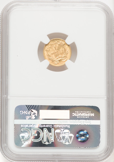 1889 G$1 Gold Dollar NGC MS64