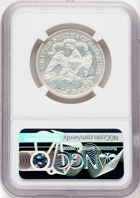 1883 50C Seated Half Dollar NGC MS62