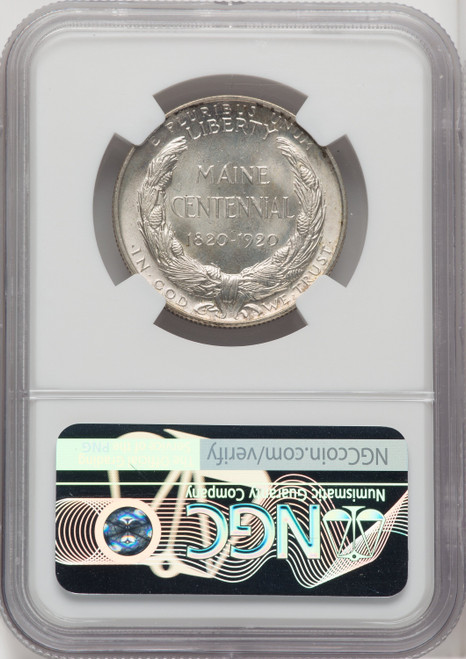 1920 50C Maine Commemorative Silver NGC MS67 (518925071)