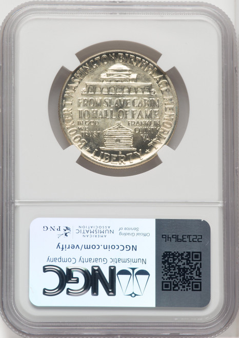 1951-D 50C Booker T. Washington Commemorative Silver NGC MS67 (518925076)