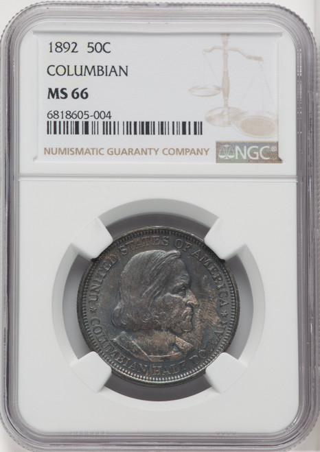 1892 50C COLUMBIAN Commemorative Silver NGC MS66 (518973031)