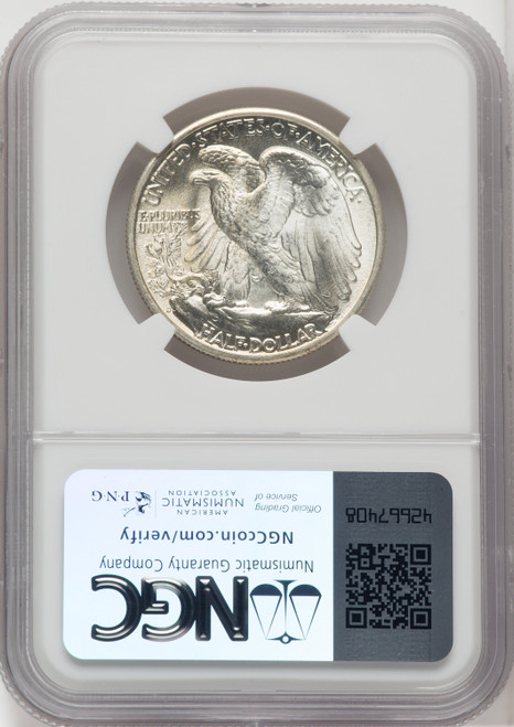 1946-D 50C Walking Liberty Half Dollar NGC MS67 (518973144)