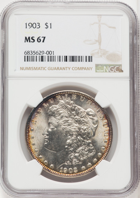1903 $1 Morgan Dollar NGC MS67 (766967005)