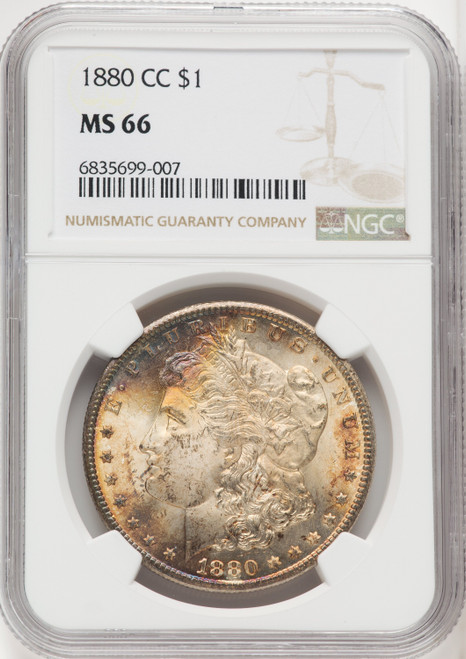1880-CC $1 Morgan Dollar NGC MS66 (766974008)