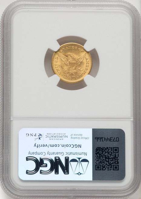 1905 $2.50 Liberty Quarter Eagle NGC MS66 (767025006)