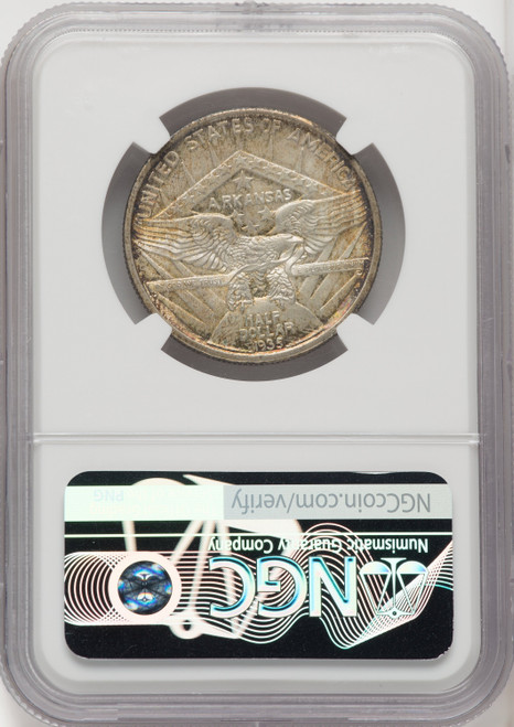 1935 50C Arkansas Commemorative Silver NGC MS67 (763465009)