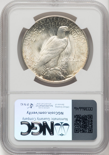 1925 $1 Peace Dollar NGC MS66+ (769482014)