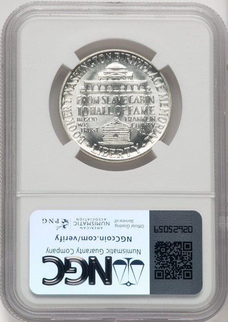 1949 50C Booker T. Washington Commemorative Silver NGC MS67 (769482017)