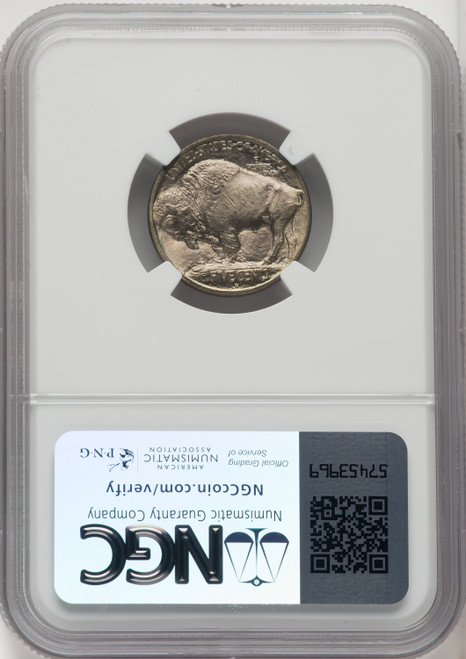 1913-D Type One 5C Kenneth Bressett Red Book Buffalo Nickel NGC MS67 (765833034)