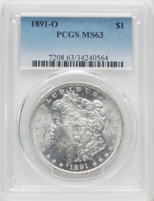 1891-O $1 Morgan Dollar PCGS MS63 (765939019)