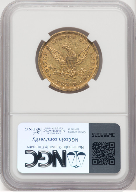 1841 $10 Liberty Eagle NGC AU58 (768671062)