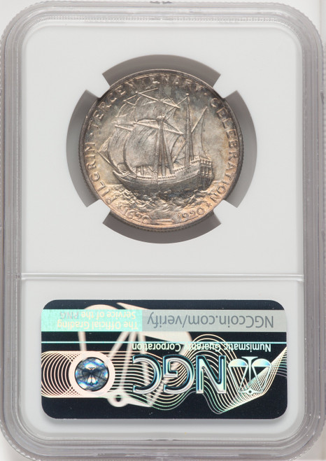 1921 50C Pilgrim Commemorative Silver NGC MS67 (766793036)