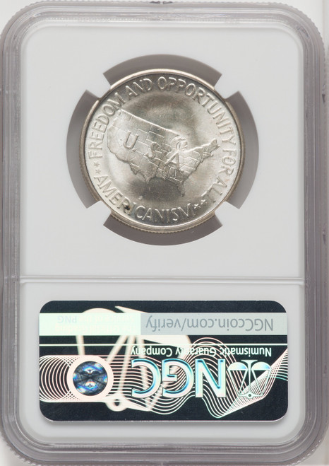 1954-S 50C Washington-Carver Commemorative Silver NGC MS67 (766793041)