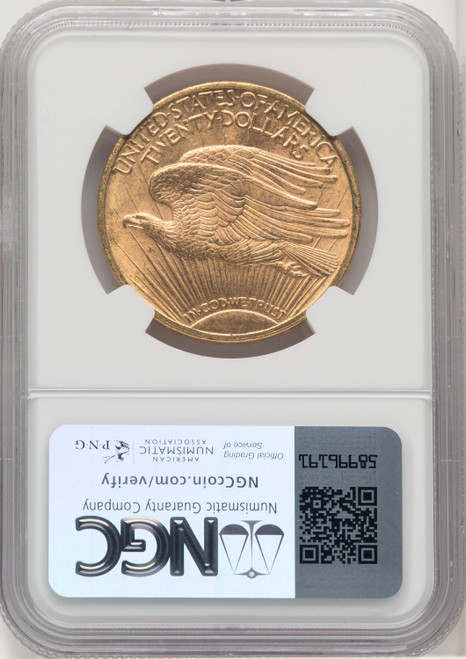 1923 $20 Saint-Gaudens Double Eagle NGC MS65 (766863013)