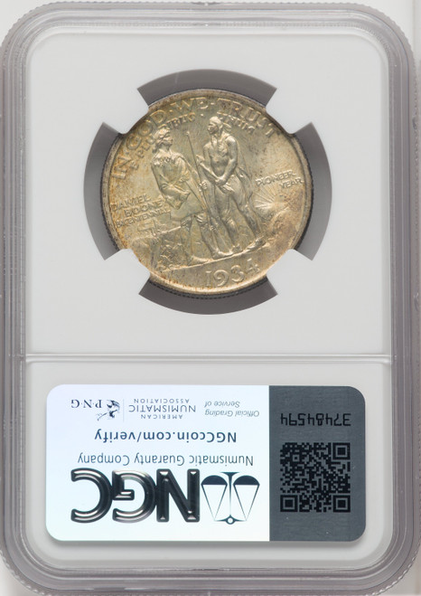 1934 50C Boone Commemorative Silver NGC MS67 (766869005)